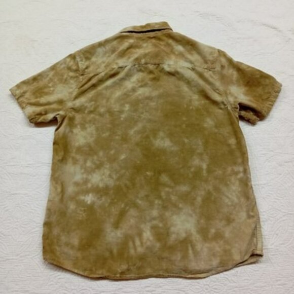 RVCA Mens Regular Fit Tie-Dye Short Sleeve Shirt Size M Cotton - Picture 4 of 10